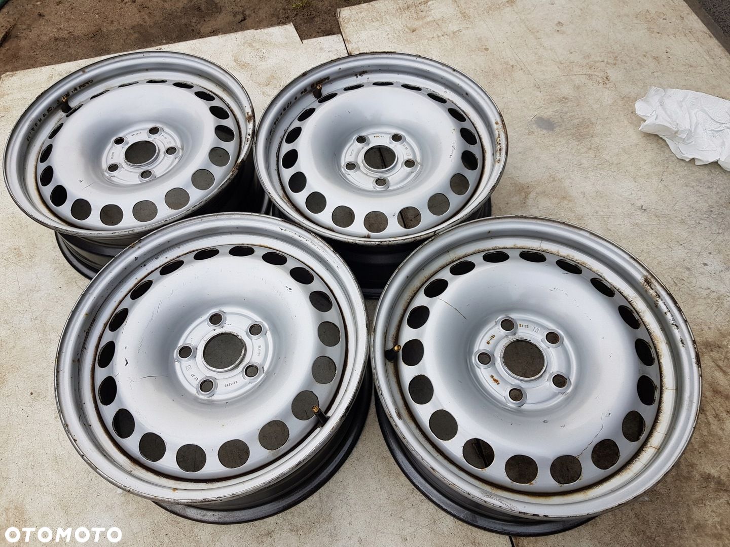FELGI STALOWE 16 VW TIGUAN II 6,5J 5X112 ET33 - 1