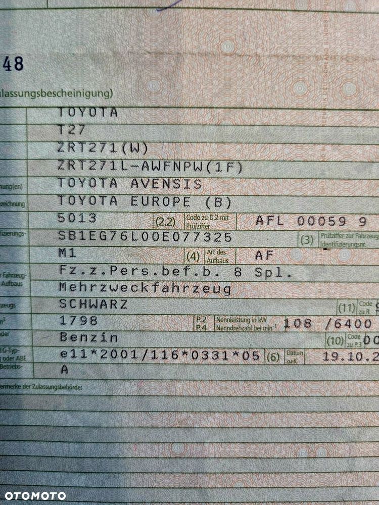 Toyota Avensis 1.8 Sol EU5 - 10
