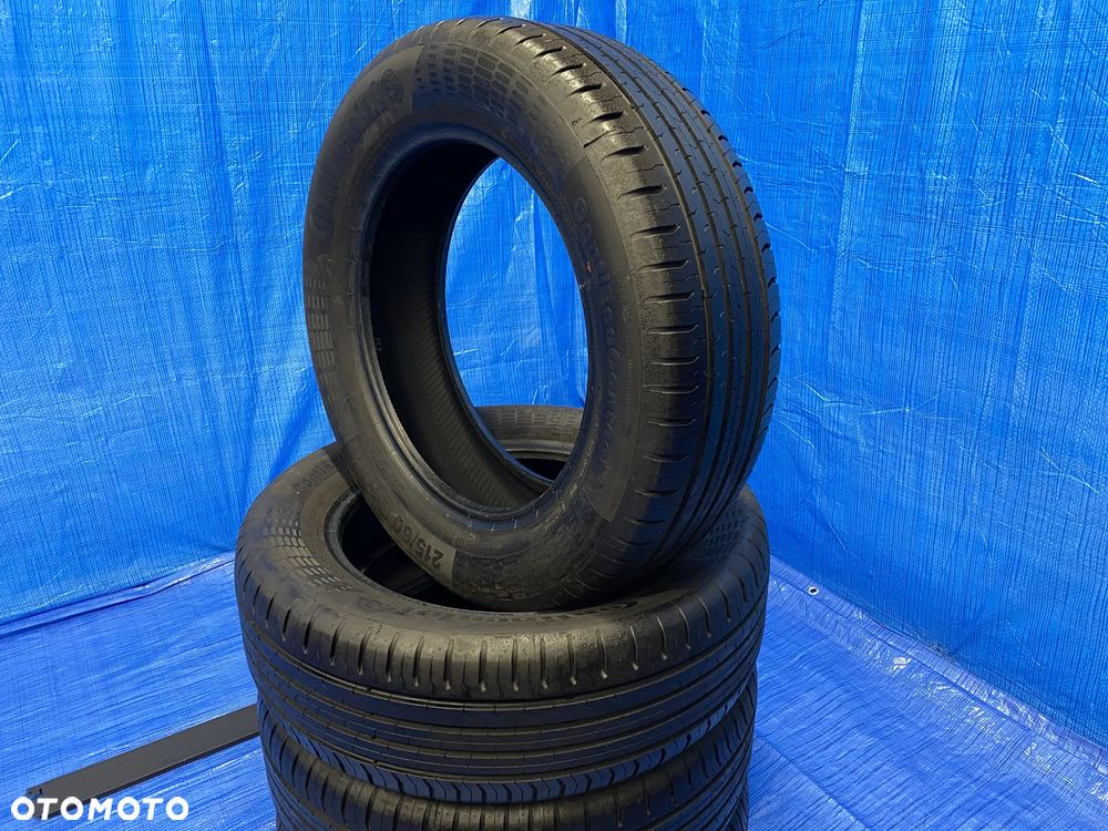 OPONA 17 OPONY LETNIE LATO KOMPLET OPON 4SZT CONTINENTAL CONTI ECOCONTACT 5 215/60R17 96H BIEŻNIK 7,0mm 2018 - 4