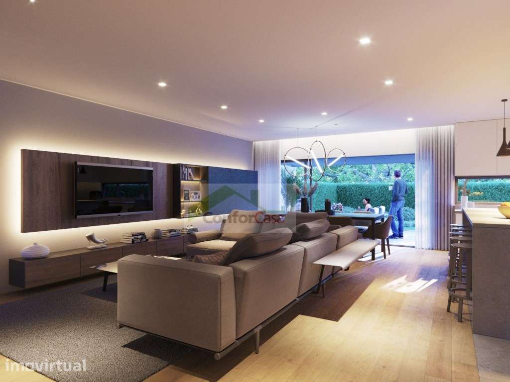 Moradia Luxuosa Nova T3 em Palmeira - Braga, com Jardim e Suítes - Grande imagem: 3/30