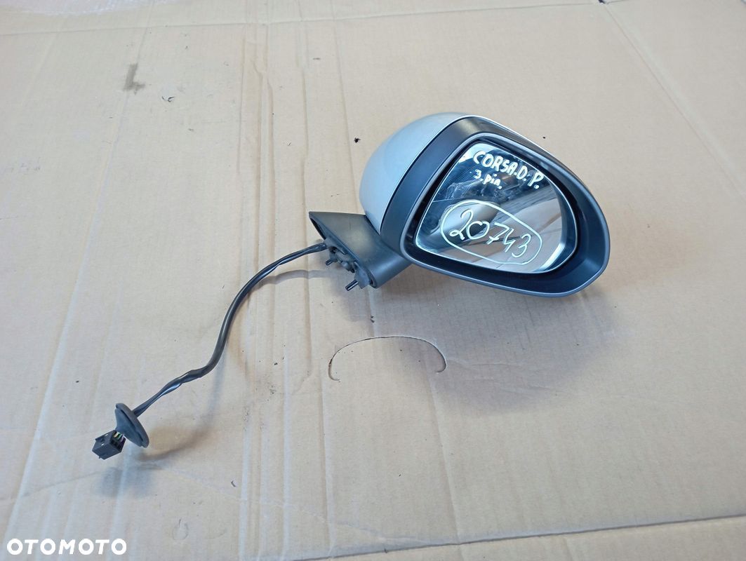OPEL CORSA D LUSTERKO PRAWE 3 PIN EUROPA - 1