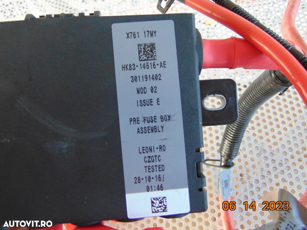 Panou sigurante Jaguar F Pace modul sigurante carcasa siguranta baterie - 2