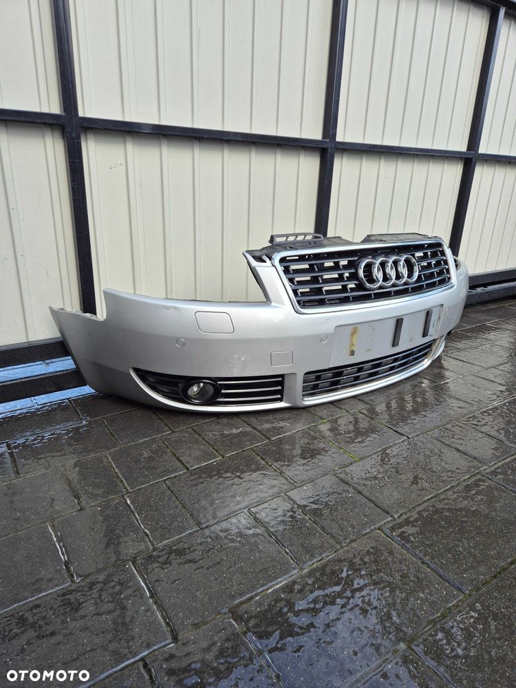 Zderzak przód przedni Audi A4 B6 Cabrio rok 05 kod lak LY7W spryski pdcx4 - 2
