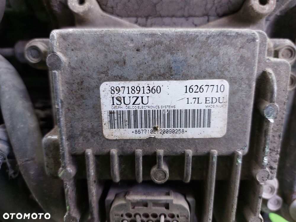 Silnik słupek diesel Opel Astra II G 1998-2009 1,7 DTI Y17DT - 3