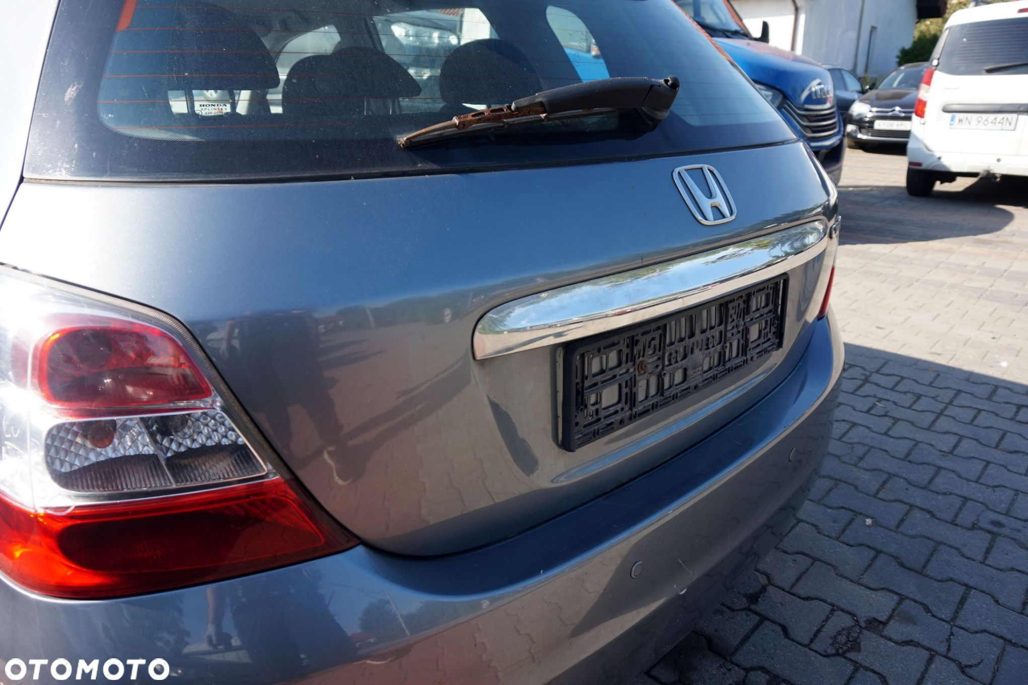 KLAPA BAGAŻNIKA TYLNA CIVIC VII LIFT 5D HB NH674P  SZARY COSMIC HONDA 2004-2006 - 6