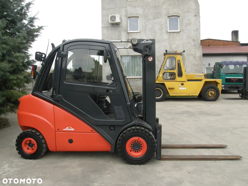 Linde H35D 2005rok TRIPLEX 4,65m kabina sprowadzony - 8