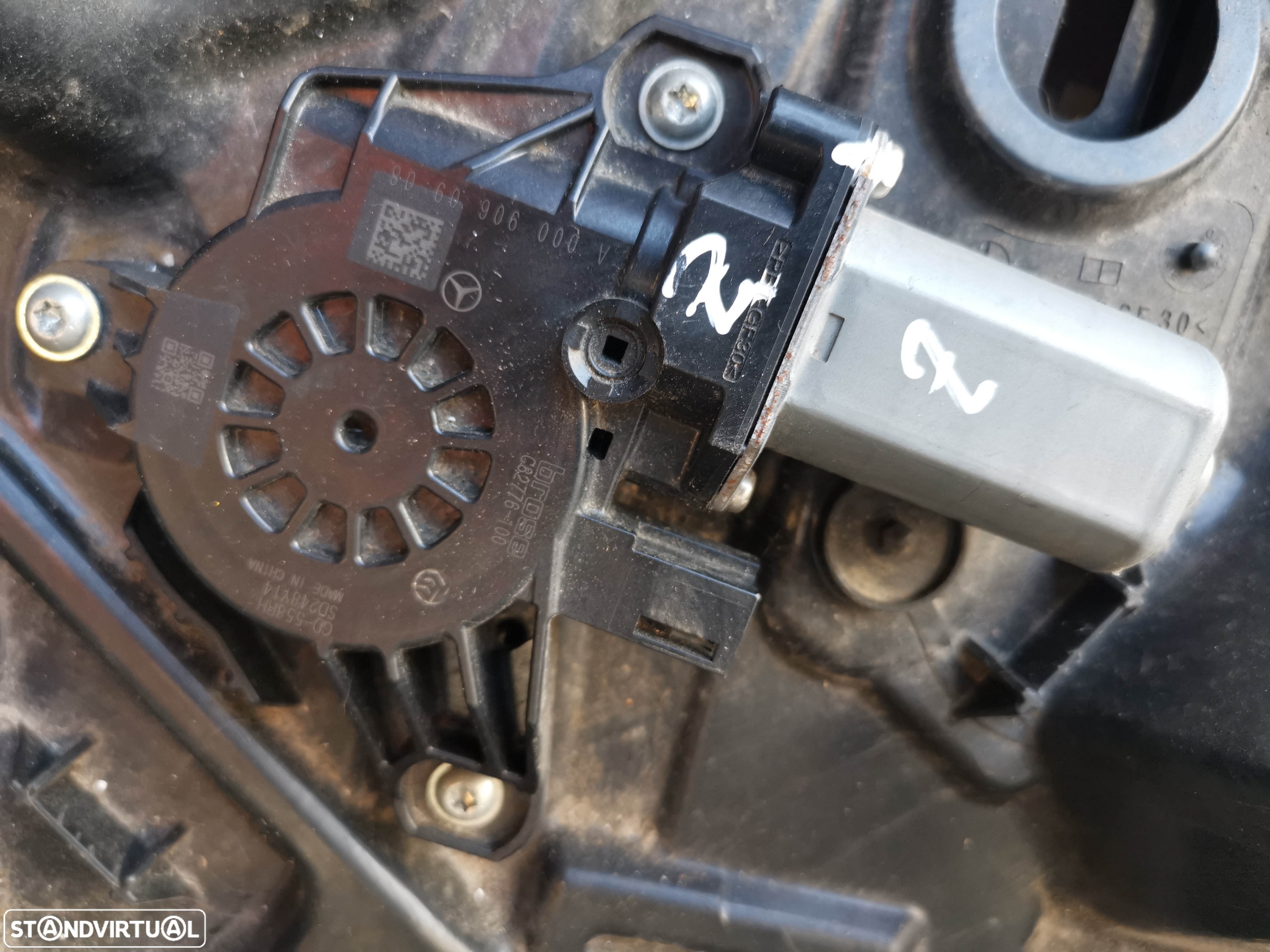 MERCEDES A W177 ELEVADOR MOTOR PORTA TRÁS DIREITA - E092 - 4