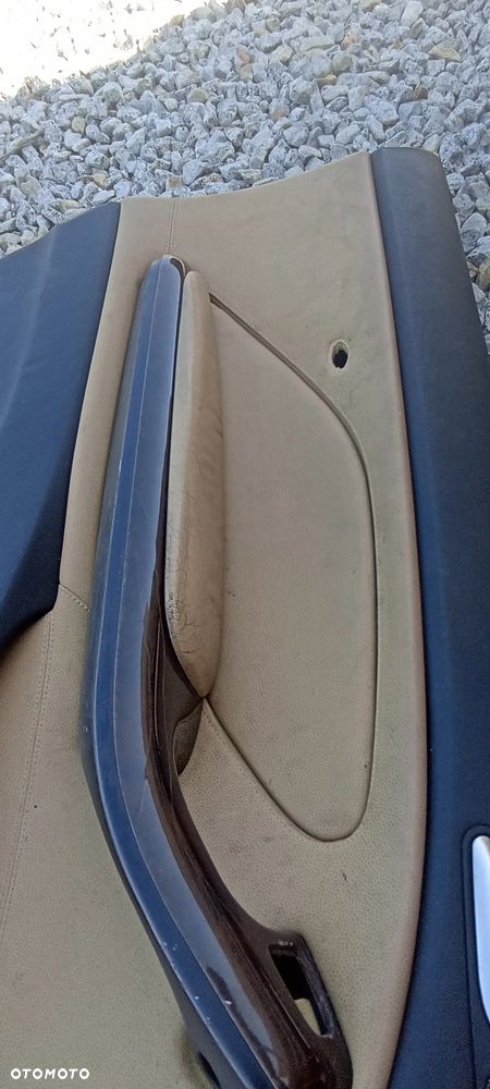 BMW E46 Coupe CABRIO BOCZEK TAPICERKA Lewy Przód Kierowcy LightGelb - 5
