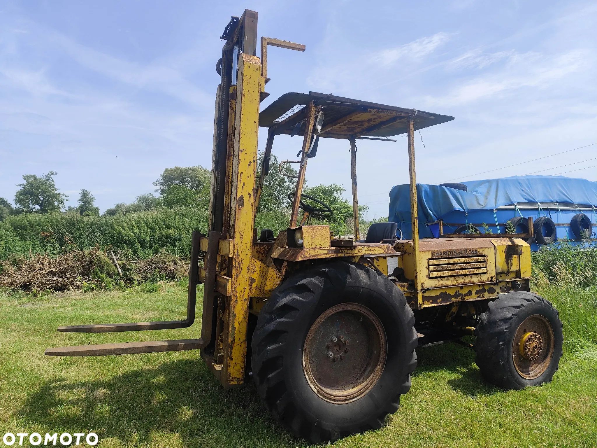 Manitou 4x4 podnośnik widlak - 1