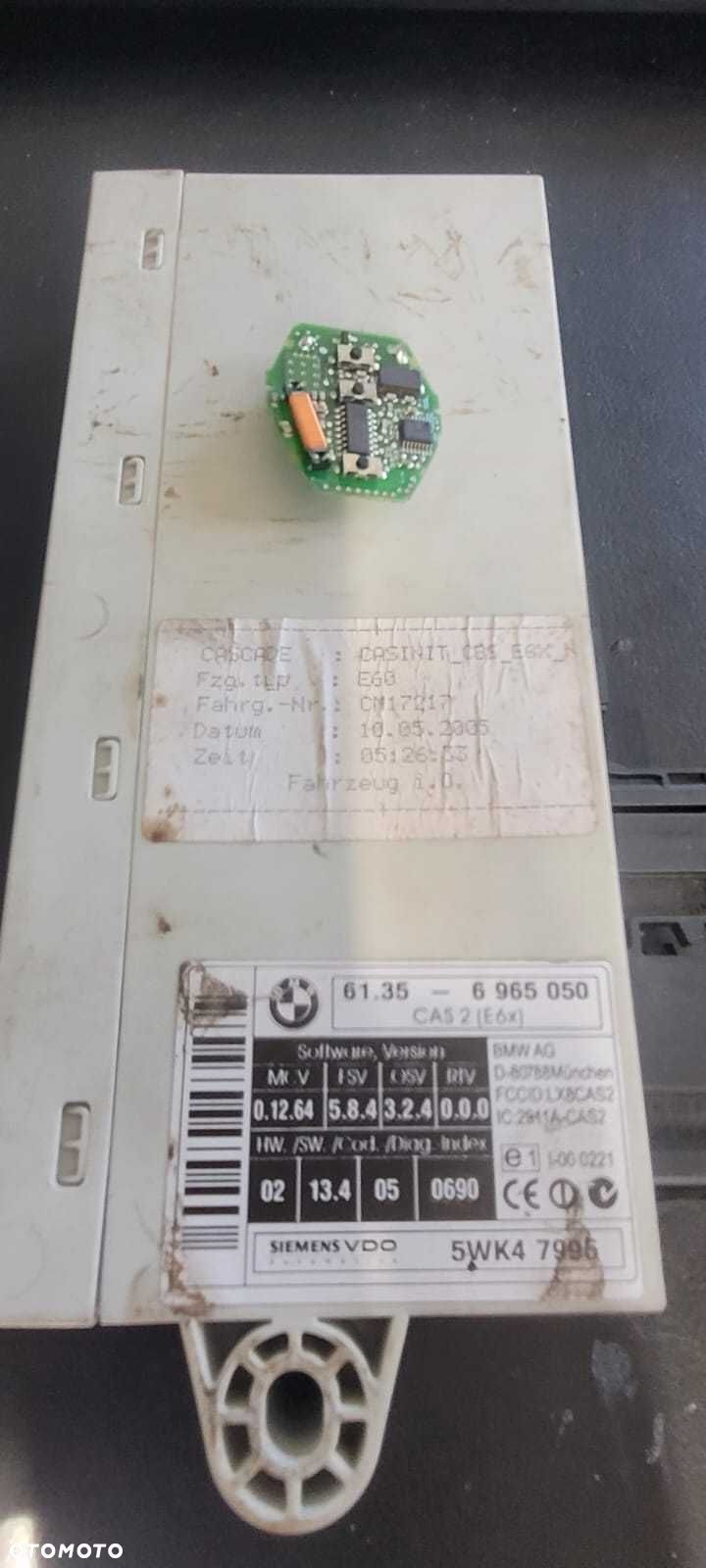 Komputer sterownik silnika DME MSV70 BMW N52 3.0i automat - 1