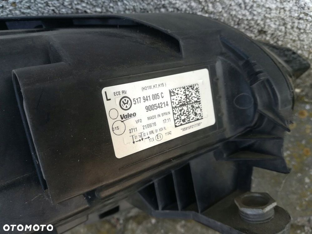 VOLKSWAGEN VW GOLF VII 7 SPORSTVAN LAMPA PRZÓD PRZEDNIA LEWA EURO ORYGIN - 5