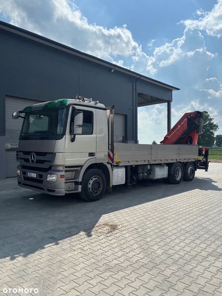 Mercedes-Benz Actros 2644 6x2 Palfinger PK 50002 do kontenerów sprowadzony z Niemiec idealny - 7