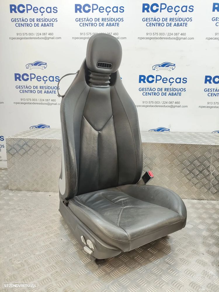Bancos Pele Originais Eletricos Mercedes Benz SLK R171 Sport AMG 2003 a 2011 - 4