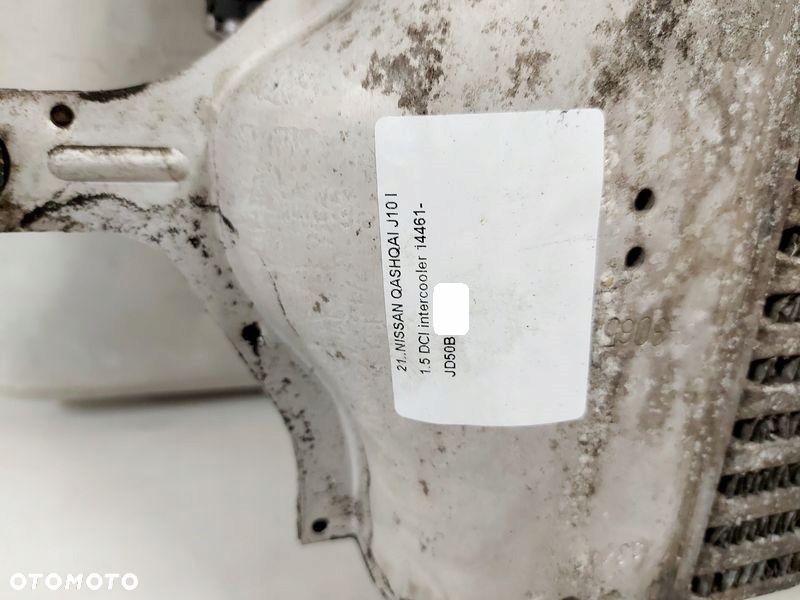 nissan qashqai j10 1.5 2.0 dci chłodnica powietrza intercooler 14461-jd50b - 10