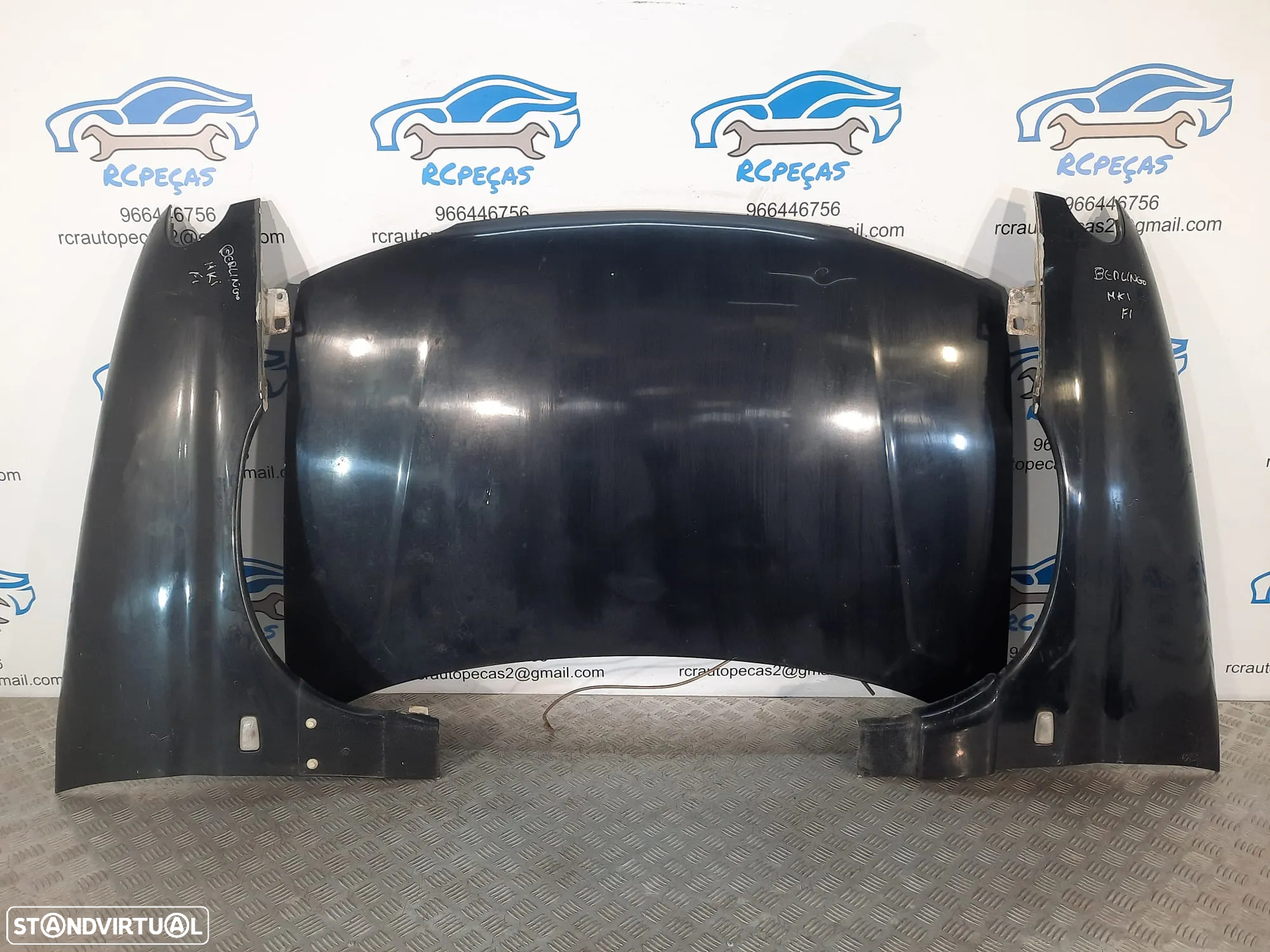 FRENTE COMPLETA CITROEN BERLINGO I 1 MK1 CAPOT PARACHOQUES GUARDA-LAMAS OTICAS RADIADOR VENTILADOR FRENTE FIBRA REFORÇO - 13