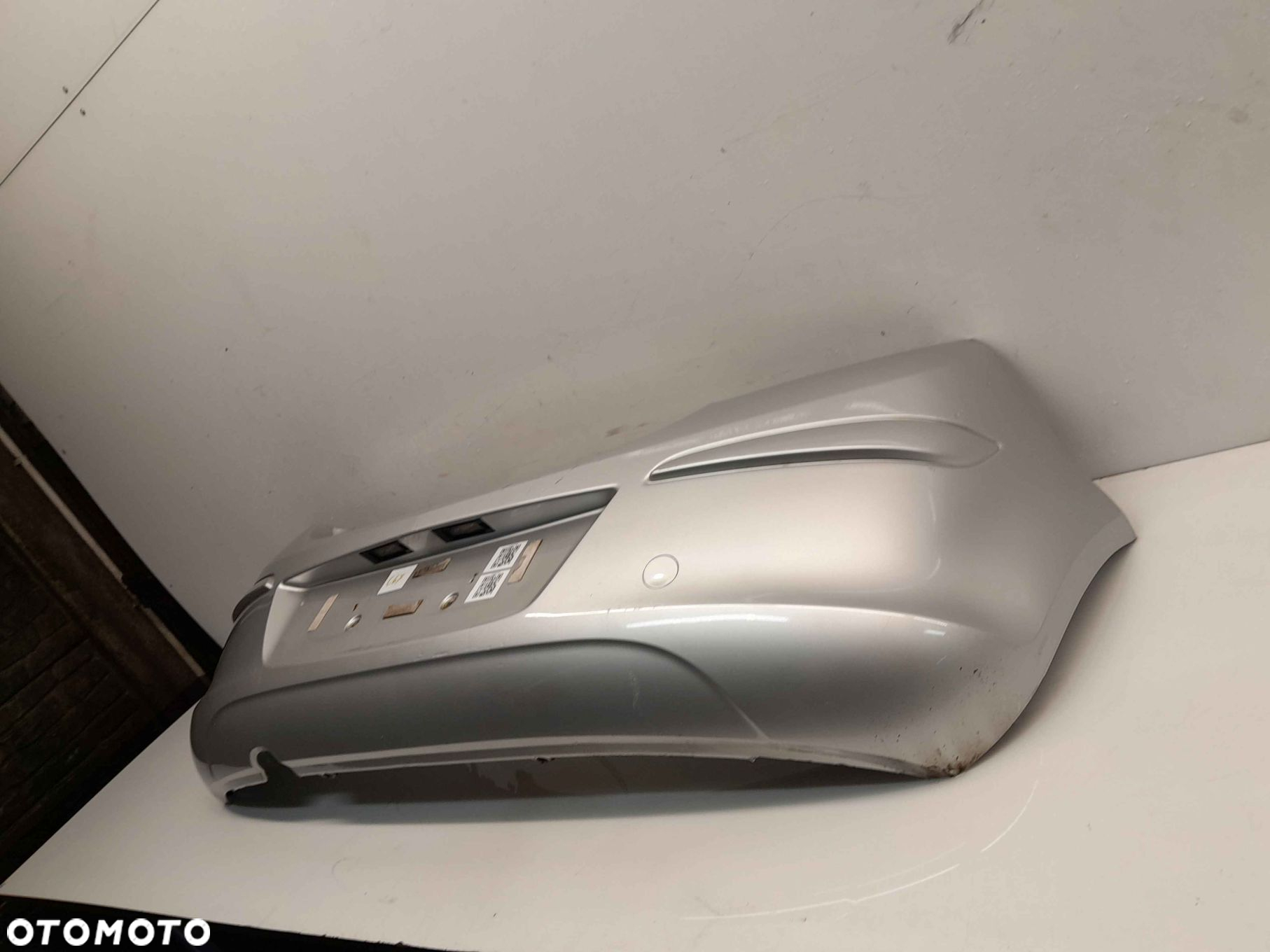 ^ ZDERZAK TYŁ TYLNY OPEL CORSA D Z157 SREBRNY 5D 5 DRZWI HB - 3