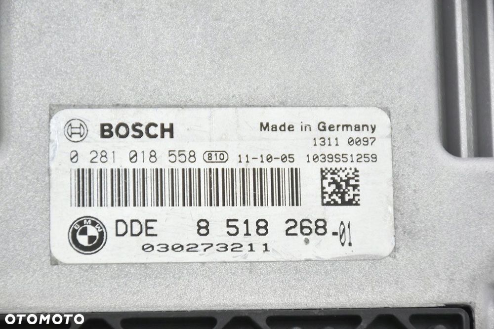 komputer sterownik bmw e90 2.0 m47 0281018558 - 3