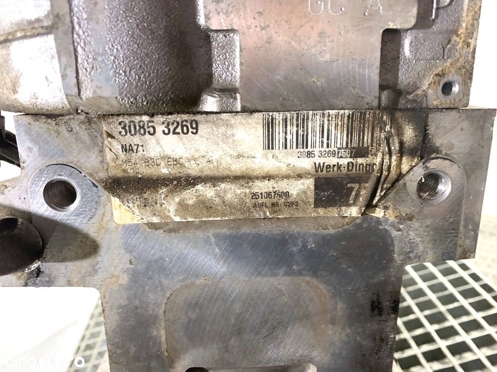 SILNIK  BMW 5 (E60) 2003 - 2010 530 i 170 kW [231 KM] benzyna 2001 - 2005 306S3 - 11