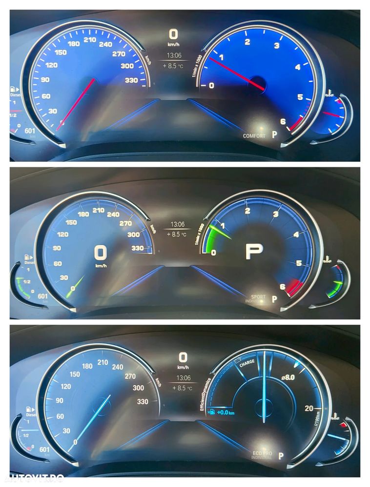 BMW Seria 5 520d Efficient Dynamics Edition Aut. Luxury Line - 8