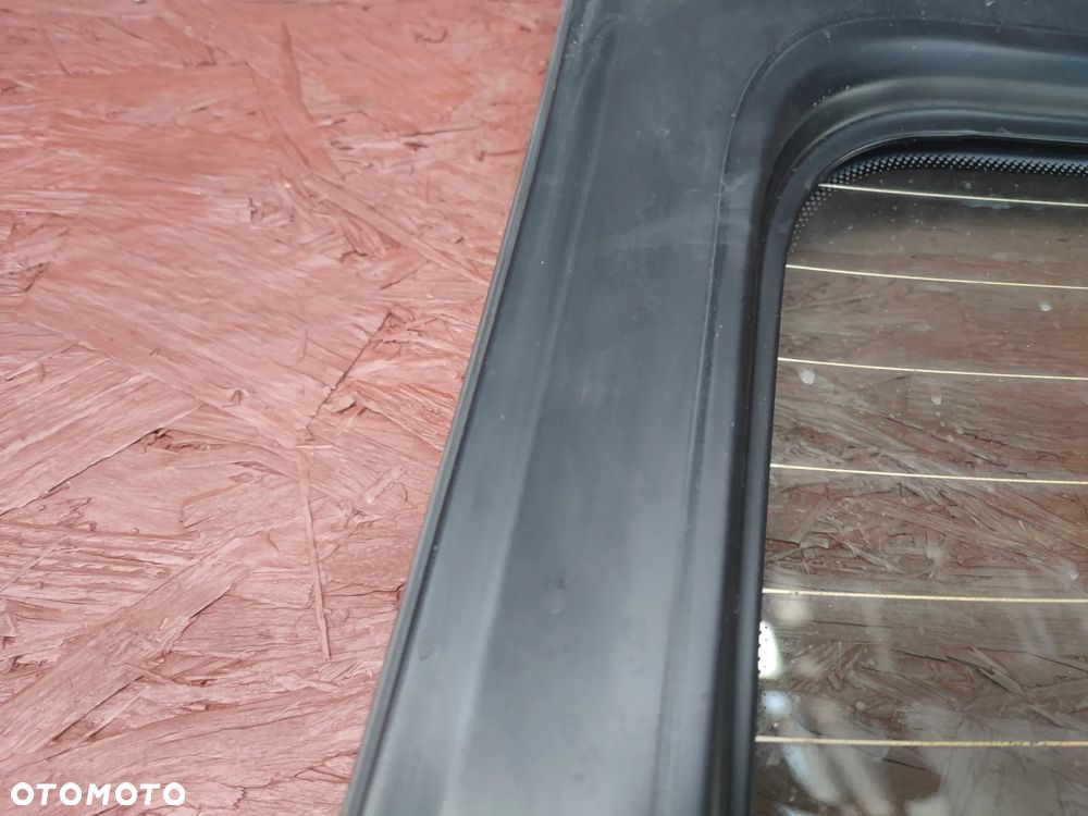 BMW E39 TOURING / KOMBI ORYGINALNA RAMKA SZYBY TYŁ + SZYBA TYŁ + WYCIERACZKA BEZ RDZY RARYTAS O NR.  41 62 8 220 962 OEM W BARDZO DOBRYM STANIE - 20