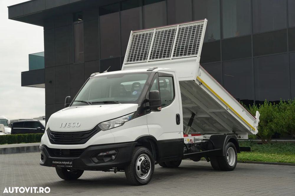 Iveco DAILY 35-160 / BASCULATOR DIN OȚEL / DUBLU / MANUAL / 3 LOCURI / EURO 6 - 2