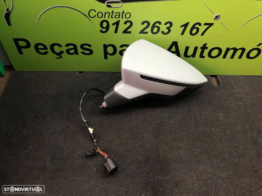 SEAT LEON 5F ESPELHO RETROVISOR ESQUERDO - ER276 - 1
