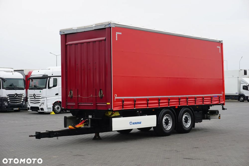 Krone TANDEM / DŁ. 7,3 M / BURTO - FIRANKA / 18 PALET - 2