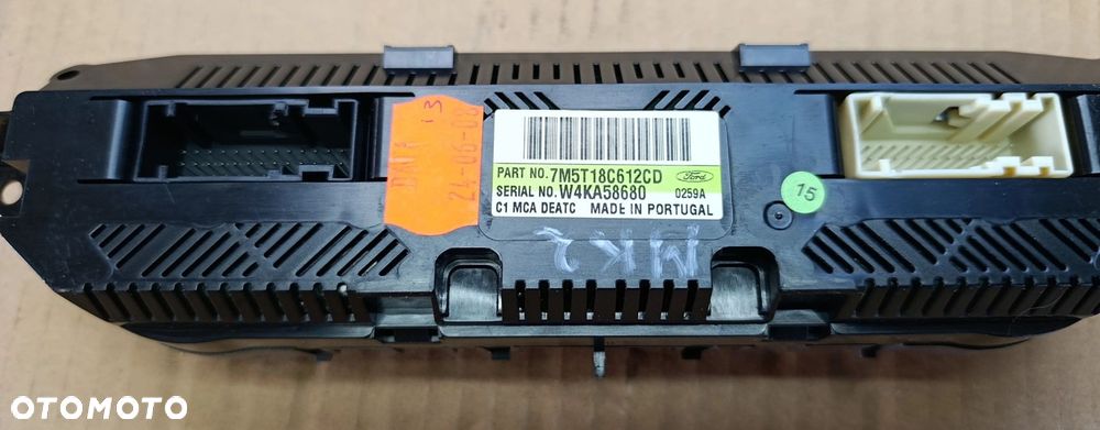 Focus MK2 panel klimatronik lift wyświetlacz EU Ford 7M5T18C612CD - 2