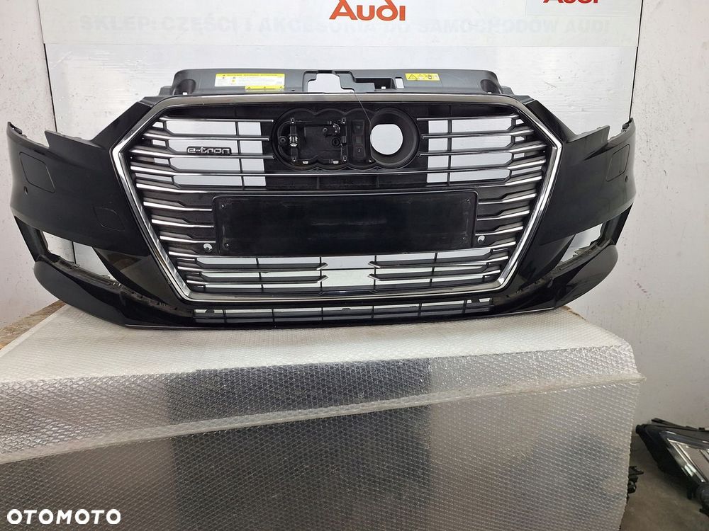 ZDERZAK AUDI A3 8V 8V4 SB HB HATCHBACK PO LIFCIE 2014-2018 E-TRON GRILL OE - 1
