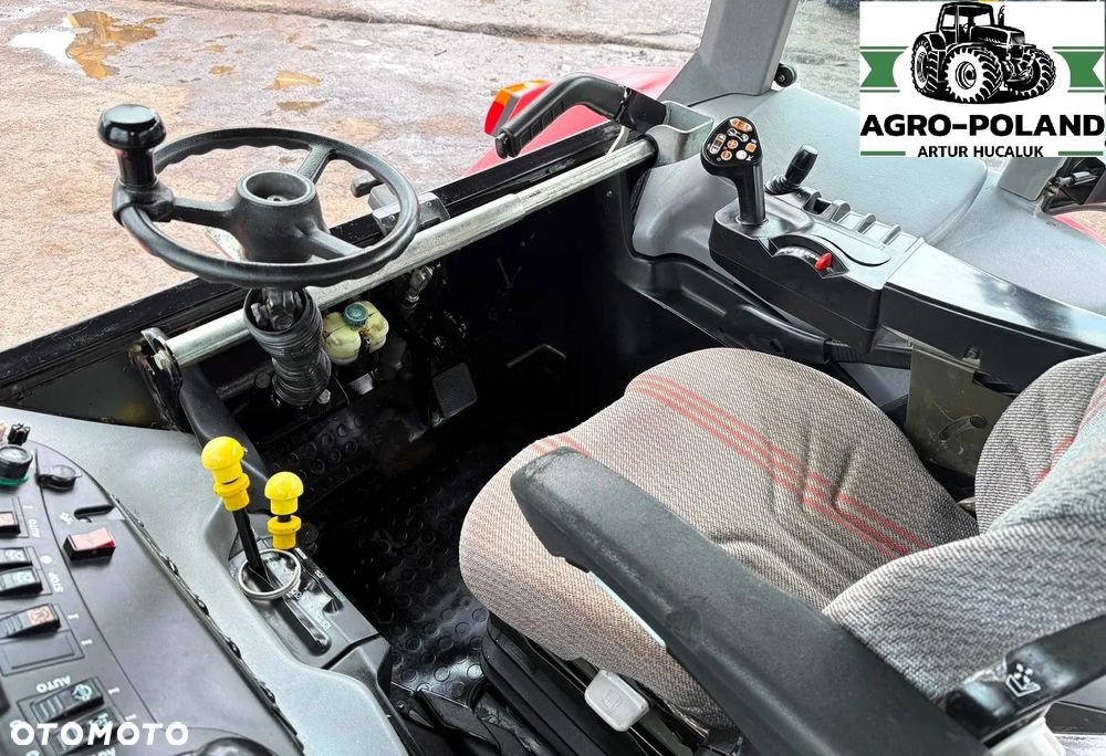 Steyr 6175 CVT - OBROTOWY FOTEL + KIEROWNICA - 7604 H - TUZ - WOM - 2007 ROK - 4