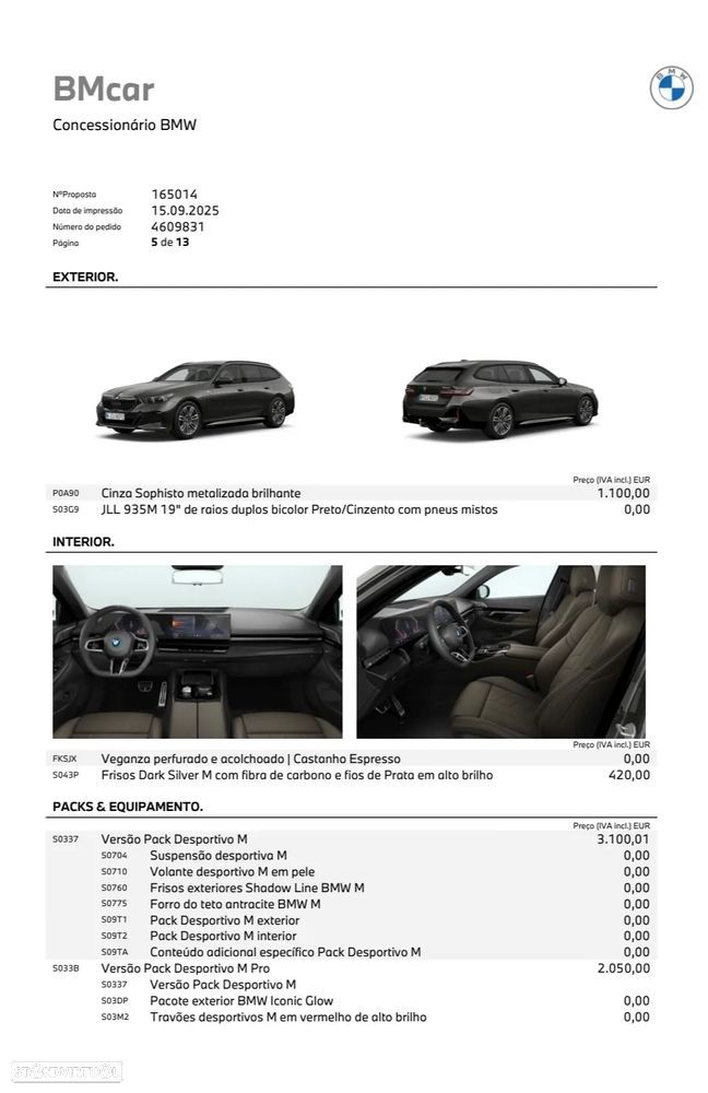 BMW 530 e xDrive Pack Desportivo M Pro - 18
