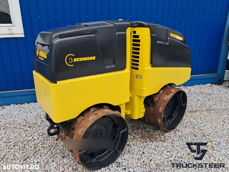 Bomag BMP 8500 | Motor Kubota | Vopsea Originla | Teleecomanda - 4