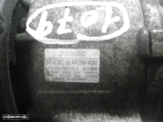 Compressor AC 5TSE10C GE44726042010 TOYOTA YARIS 2013 1.4D 90CV 5P CINZA DENSO - 3