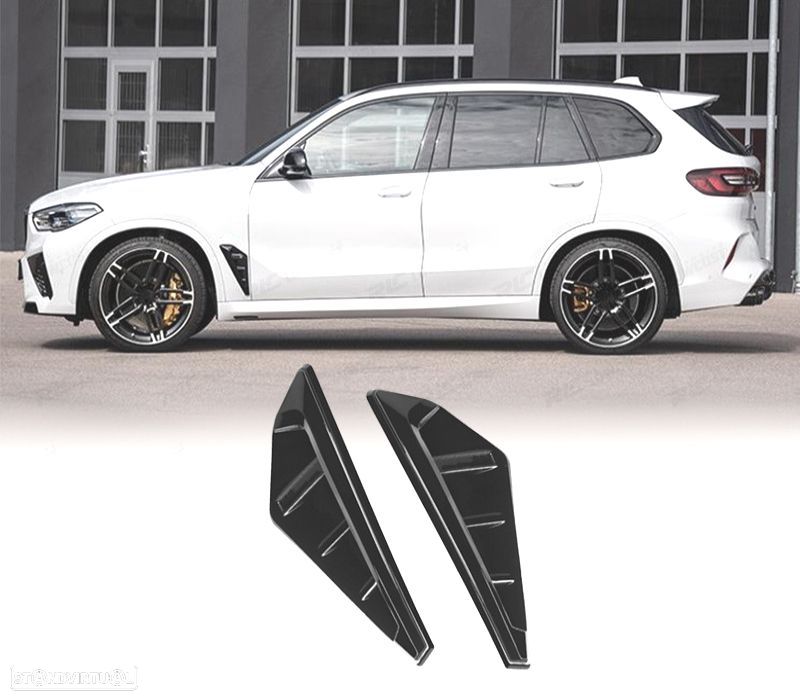 ENTRADAS DE AR LATERAIS BMW X5 G05 18- LOOK M - 1