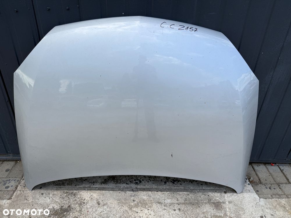 MASKA POKRYWA SILNIKA Opel Corsa C Srebrna Z157 - 1