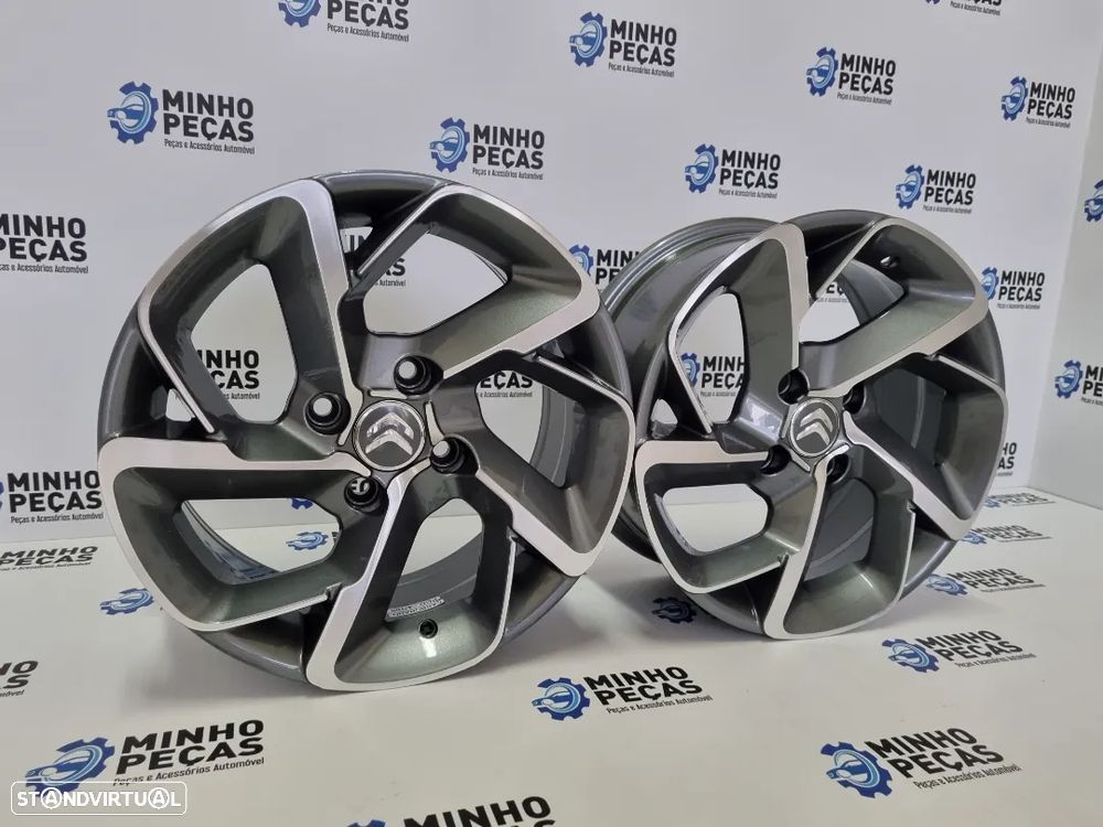Jantes Citroen em 15 GunMetal - 2