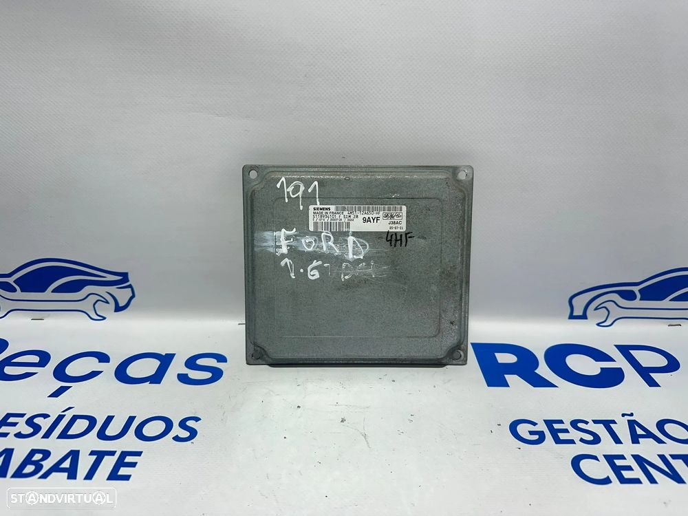 .Centralina Motor Continental Ford 1.6 4M5112A650HF S118934101F 2001 - 2011 - 4