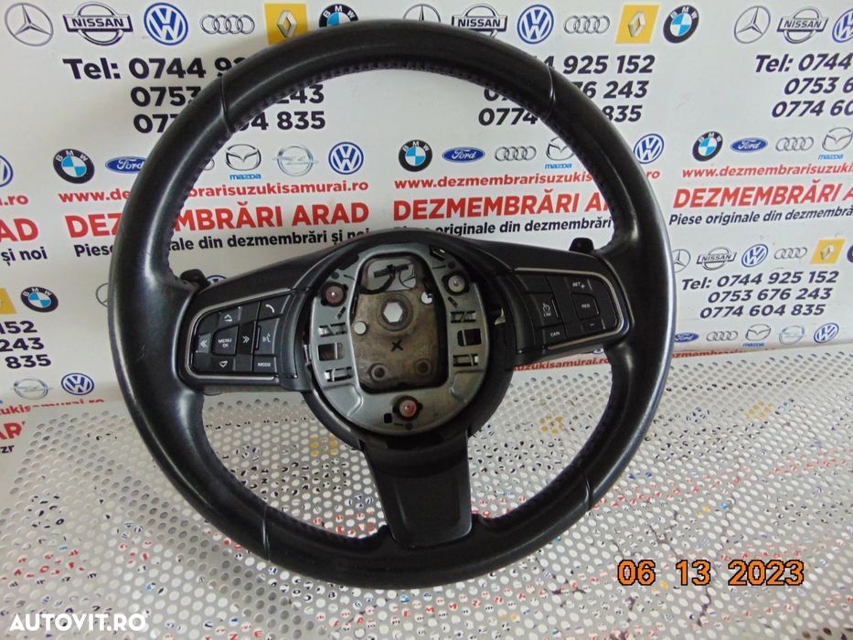 Volan Jaguar F Pace XF Xe volan piele cu comenzi si padele dezmembrez - 1