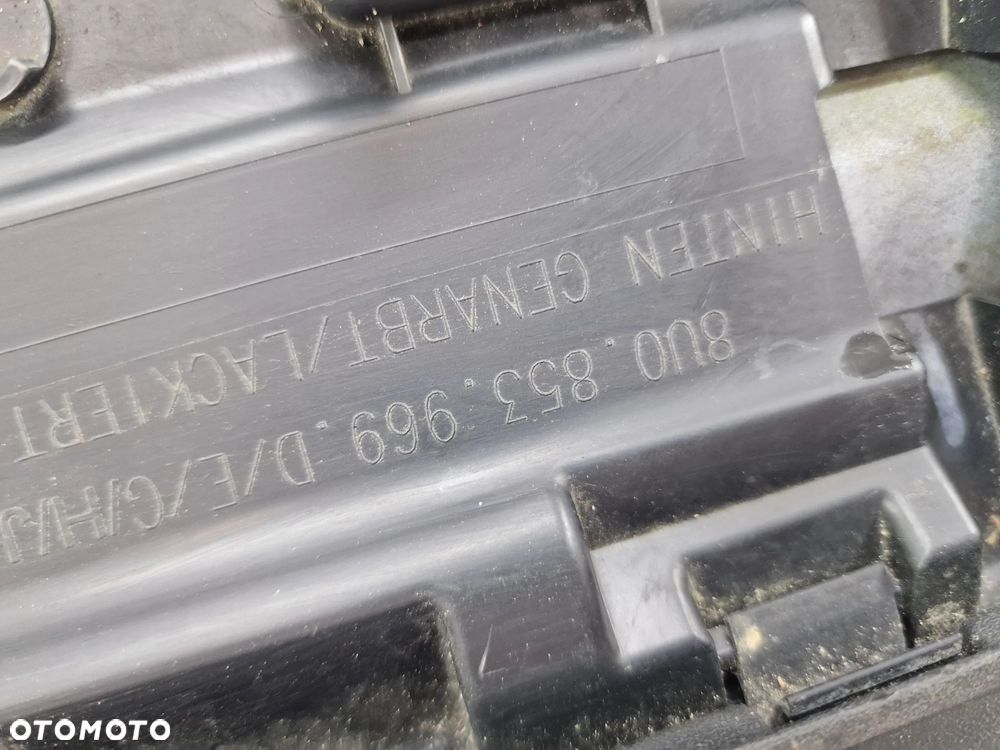 AUDI Q3 8U0 , LIFT 11-18 LEWA LISTWA DRZWI TYLNA TYLNIA TYŁ , NR 8U0853969D , NR AUKCJI LD4 - 8