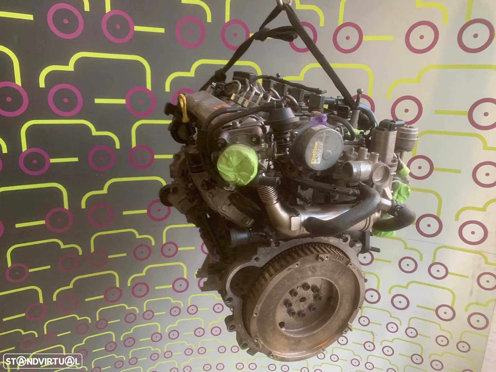 Motor KIA CEE'D SW 1.6 CRDi 115cv de 2009 Ref - D4FB  NO-20358 - 5