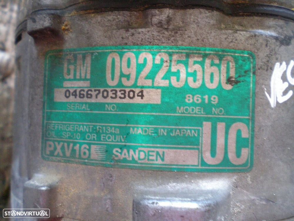 Compressor AC 0466703304 09225560 UC OPEL VECTRA C 2002 2.2I - 2