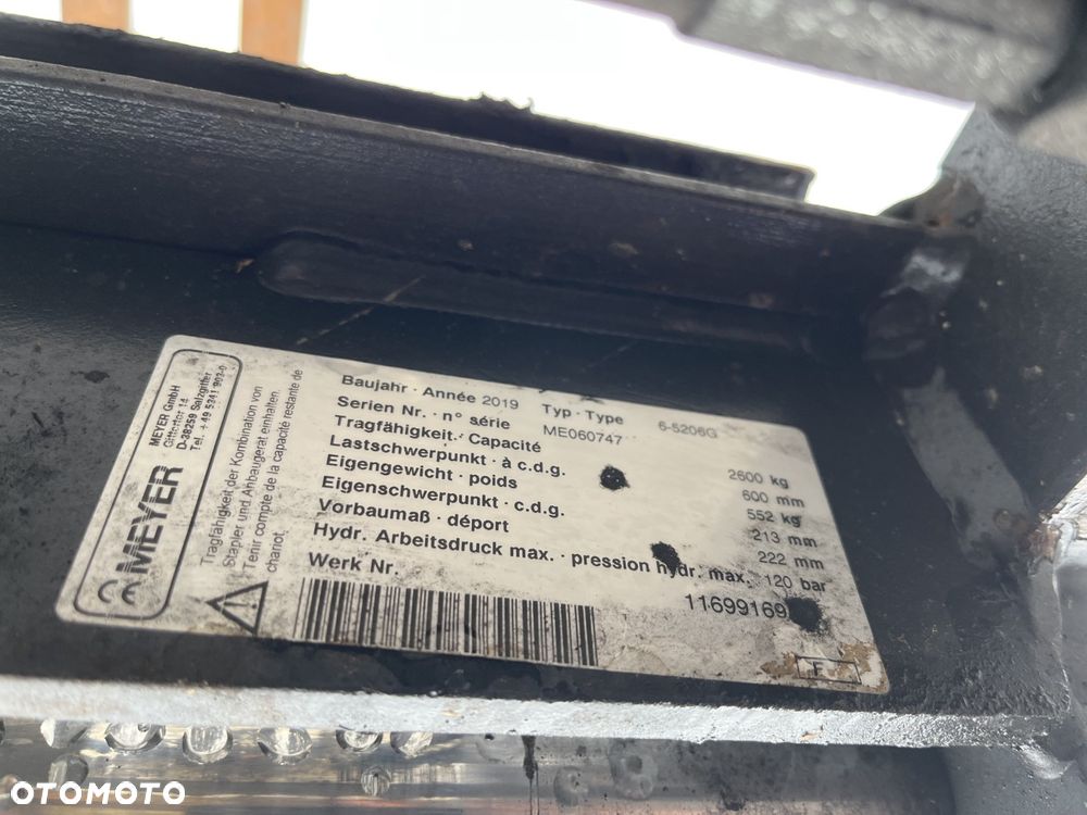 Paletyzer na dwie palety Meyer 6-5206G ID OS1529 - 5