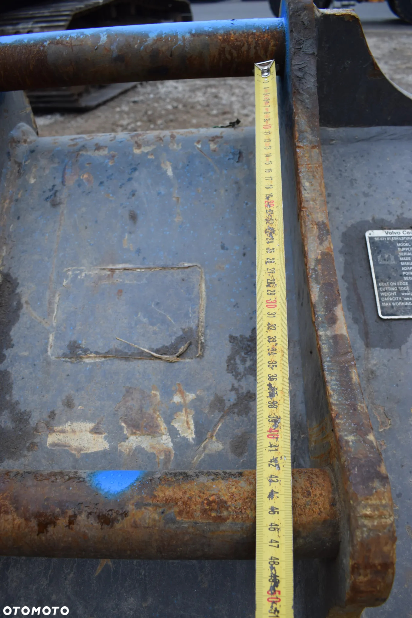 Oryginalna łyżka kopiąca Volvo z zębami na s60 * 100 CM * S60 * 0.75l * 2015r * - 16