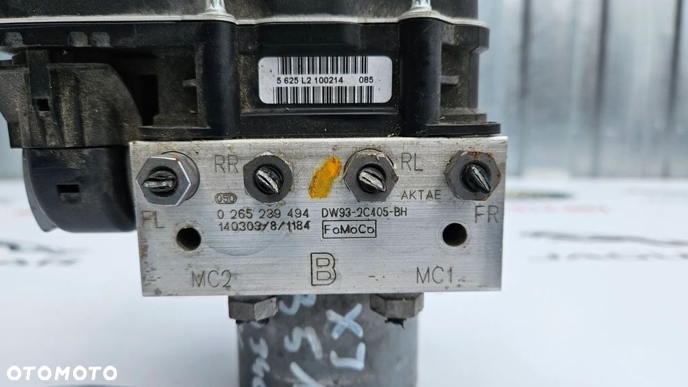 Jaguar XJ 351 2010-2015 Pompa hamulcowa ABS Sterownik pompy DW93-2C405-BH - 2