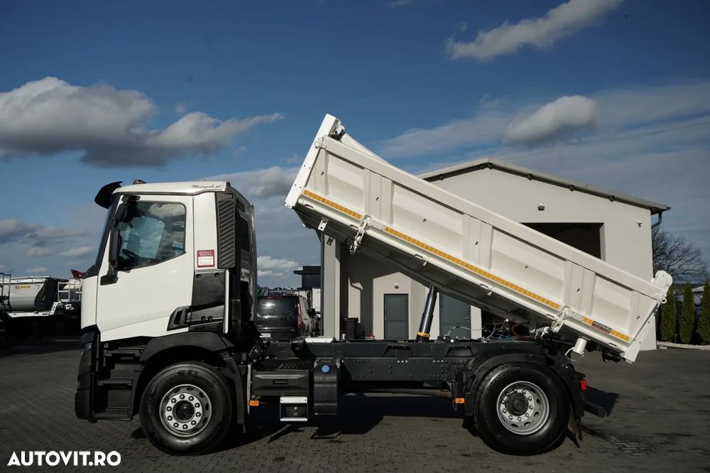 Renault C 440 / 4X2 / BASCULATOR DUBLU / HYDROBORDER / RETARDER / 13 LITRI - 2