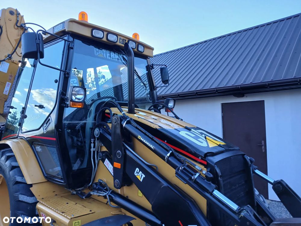 Caterpillar 428D/ORYGINAŁ/8200h!/2 ŁYŻKI - 9