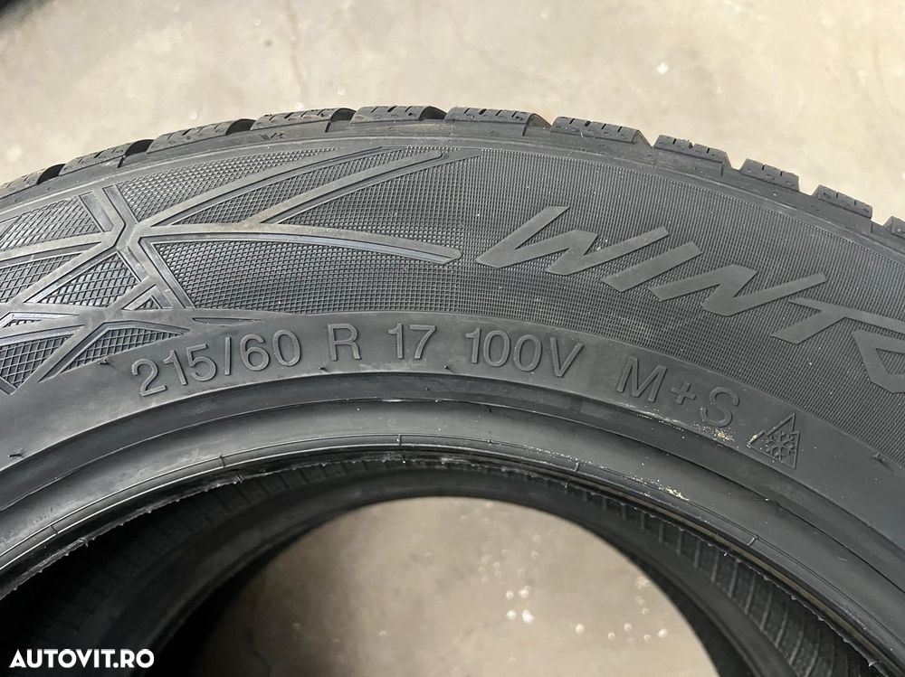 Vând 4 anvelope 215/60/17 vredestein de iarnă noi - 5