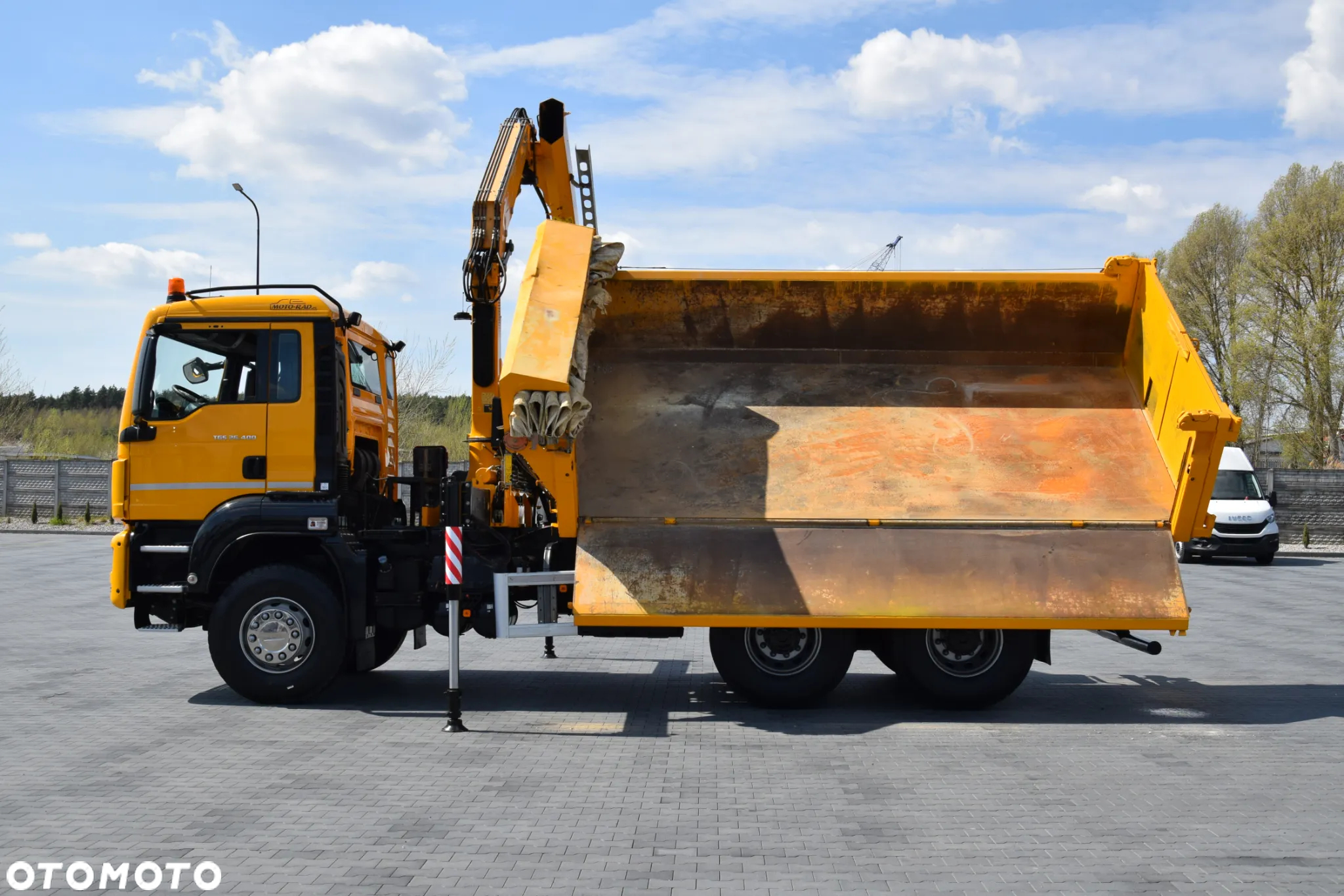 MAN TGS 26.400 / 6x4 / EURO 6 / UDT / HDS FASSI 165 / WYSUW x3 / ROTATOR / CHWYTAK / STEROWANIE RADIOWE / WZMOCNIONA RAMA / WYWROTKA / HYDROBURTA / AUTOMAT / 2017 / NOWE OPONY - 100% / NISKI PRZEBIEG / STAN IDEALNY / SPROWADZONY - 28