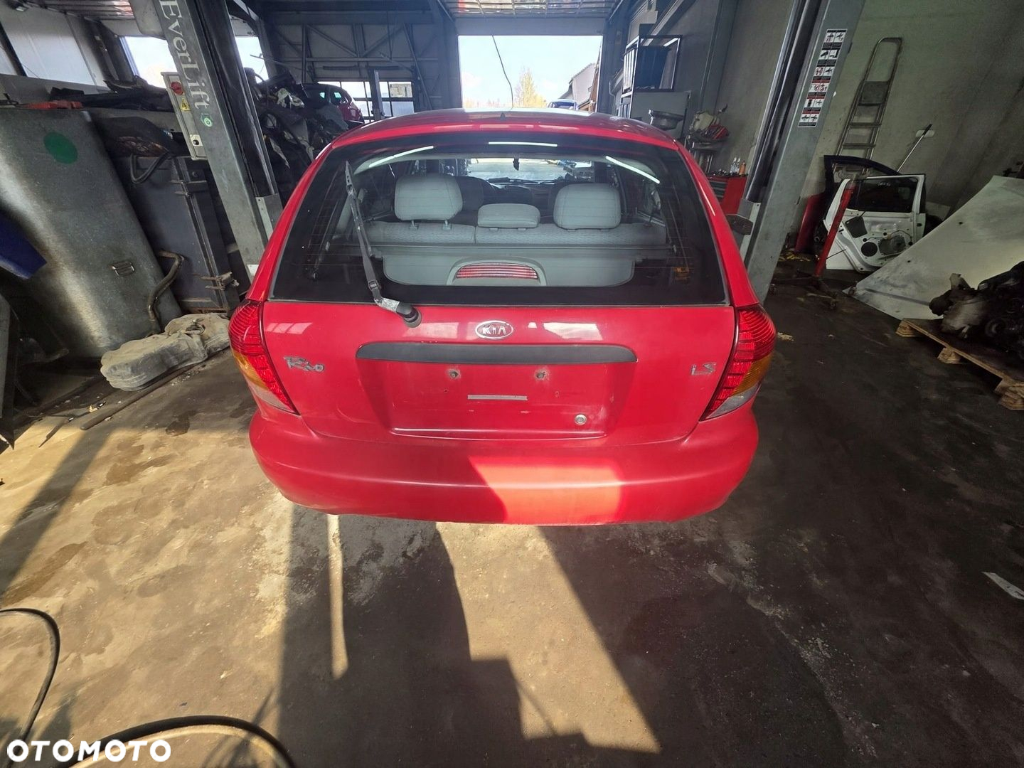 KIA RIO 1 I DC KOMBI KLAPA SZYBA BAGAŻNIKA TYŁ TYLNA Z2S - 14