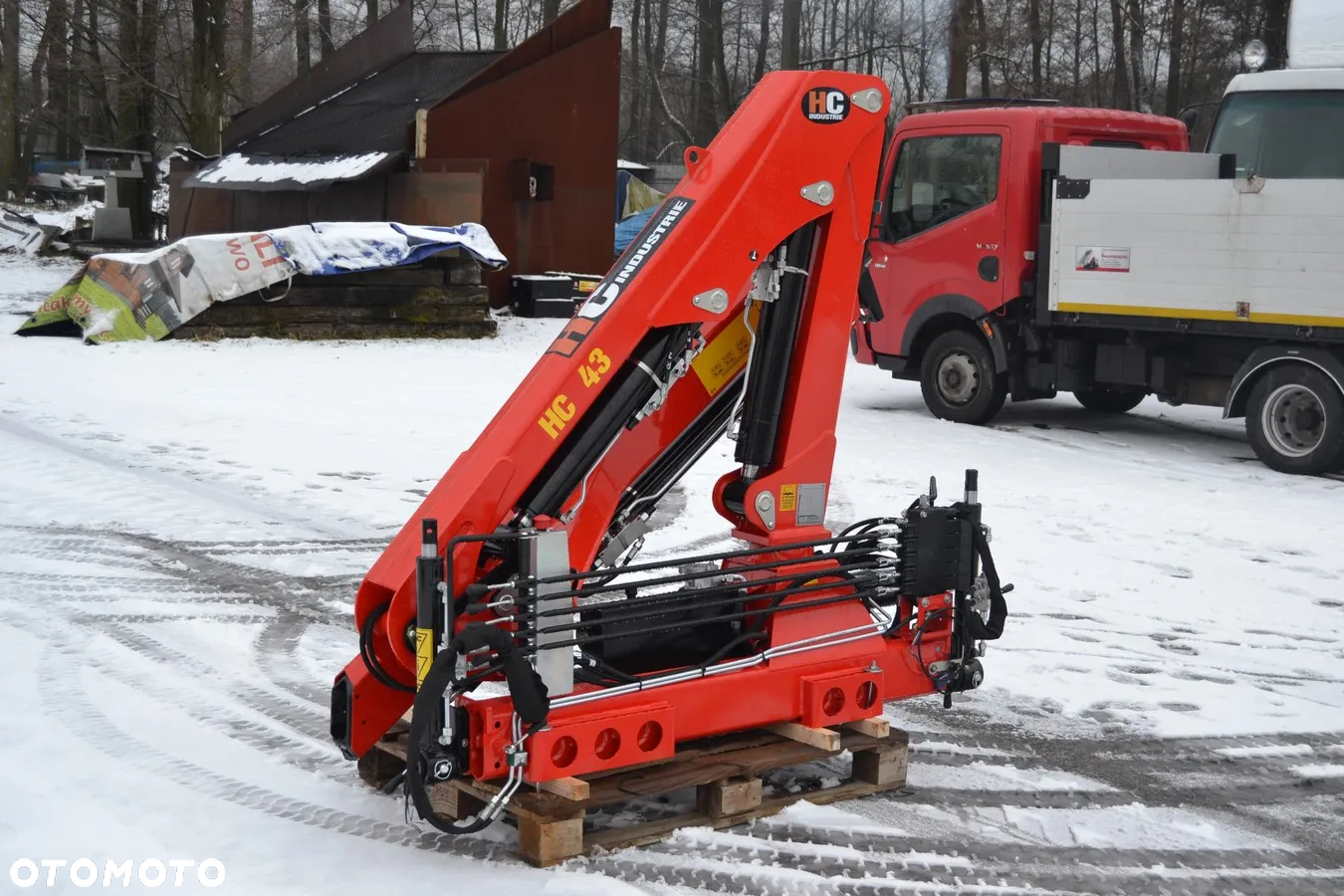 HC Żuraw HC 43A1 Idealny na busa Nowy 2023 Rok Palfinger Hiab Hyva Fassi HMF Copma - 4